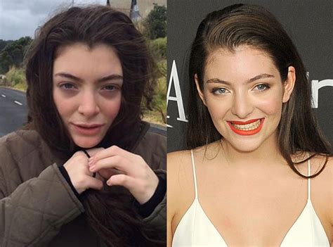 Lorde From Stars Without Makeup E News