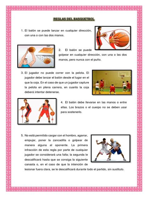 Descubrir 41 Imagen Reglas Sobre El Basquetbol Abzlocalmx