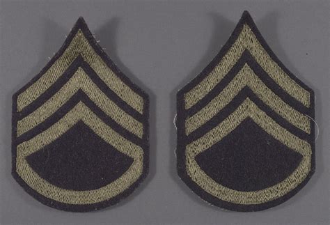 Insignia Rank Staff Sergeant United States Army Air Forces