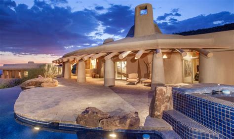 11000 Square Foot Hilltop Mansion In Scottsdale Az Homes Of The Rich