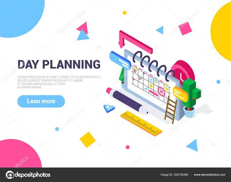 Planning Planning Banner Concept Can Used Web Banner Infographic Flat