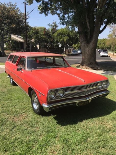 1965 Chevelle 2 Door Wagon For Sale Photos Technical Specifications