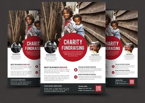 Brochure Design Flyer Design Fundraising Poster Charity Branding