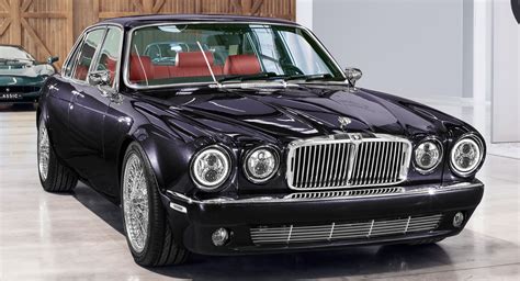 jaguar classic s xj6 restomod is rock and roll on wire wheels carscoops jaguar xj jaguar car