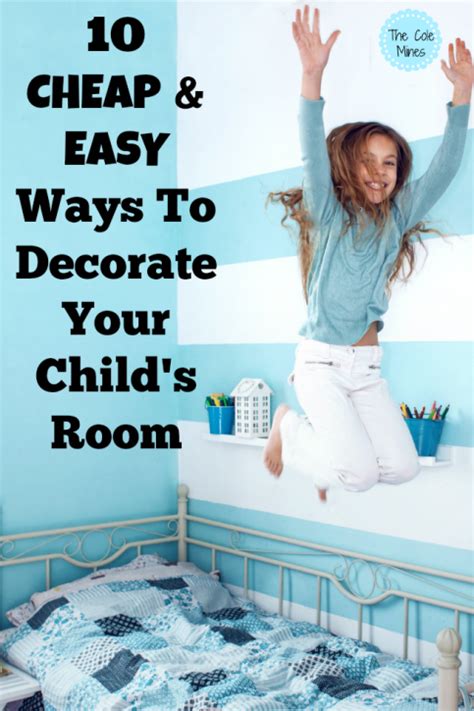 I bought these side tables to decorate my home office/loft promising review: 10 Cheap and Easy Ways To Decorate Your Child's Room | Kid ...