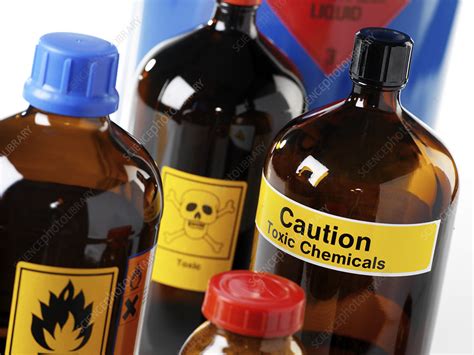 Hazardous Chemicals Stock Image T Science Photo Library