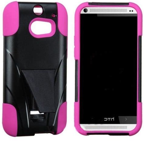 A White And Black Case For The Htc Phone