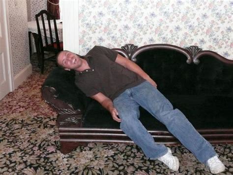 Me On The Murder Couch Dead Picture Of Lizzie Borden Bed And