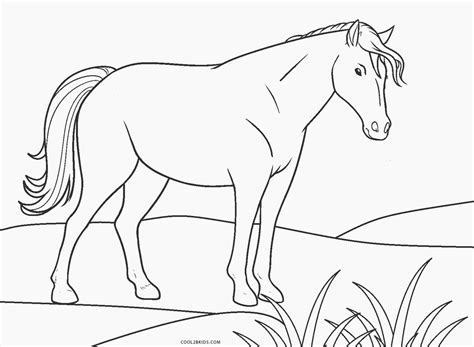 Desenhos De Cavalo Para Colorir Páginas Para Impressão Grátis