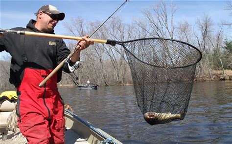 Peshtigo River A Fire With Walleye Fishing