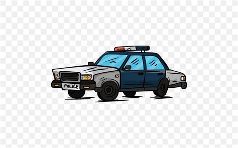 Cartoon Cop Car Png
