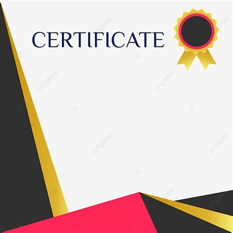 Graduation Gold Red Certificate Border Congratulation Celebration