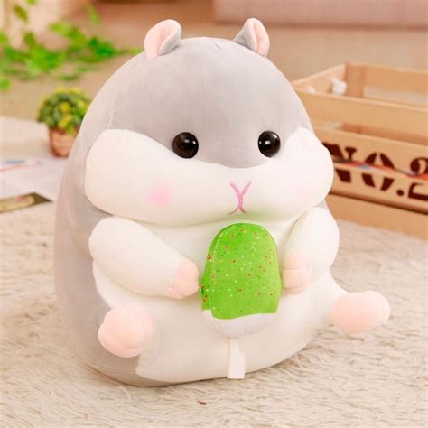 Cute Soft Plush Hamster Stuffed Toy In 2020 Kawaii Plushies Cute