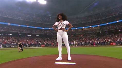 Megan Thee Stallion Throws Steamy First Pitch At The Houston Astros