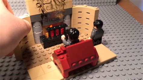 Lego Harry Potter Gryffindor Common Room Moc Youtube