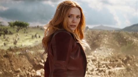 Avengers Infinity War Billboard Spotlights Scarlet Witch And Fans Love It