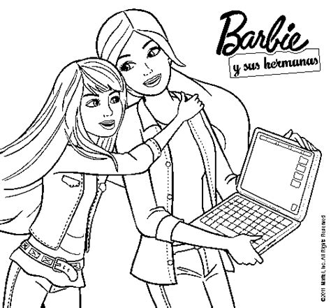 Dibujo Para Colorear Casa De Barbie - páginas para colorear