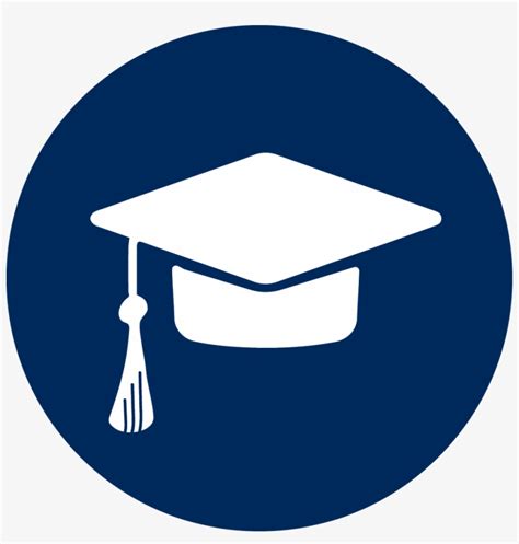 Graduate School Icon University Icon Blue Free Transparent Png