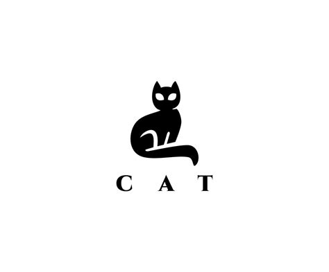 Cat Logo Template 78615