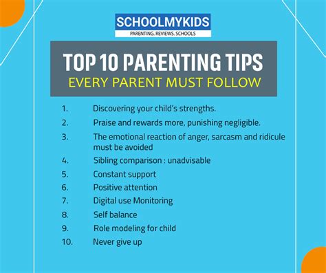 Top 10 Positive Parenting Tips Every Parent Must Follow Schoolmykids
