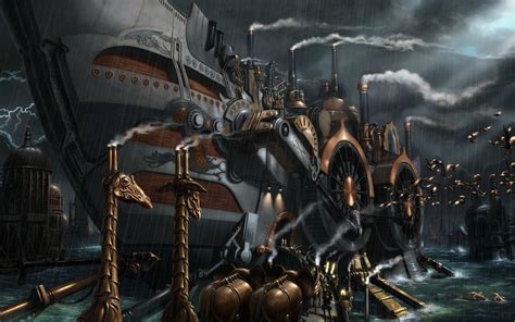 Full 4k Steampunk Wallpapers Top Free Full 4k Steampunk Backgrounds