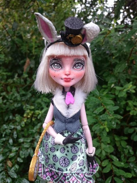 Ever After High Bunny Blanc Repaint Ooak Doll By Milklegs On Etsy