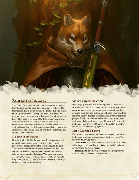 Ancestries Of The Wilds A Collection Of Races For Your 5e Games R