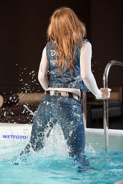 Flickriver Photoset Girl Getting Wet In Clothes Jeans Pantyhosesocks By Wetlook With
