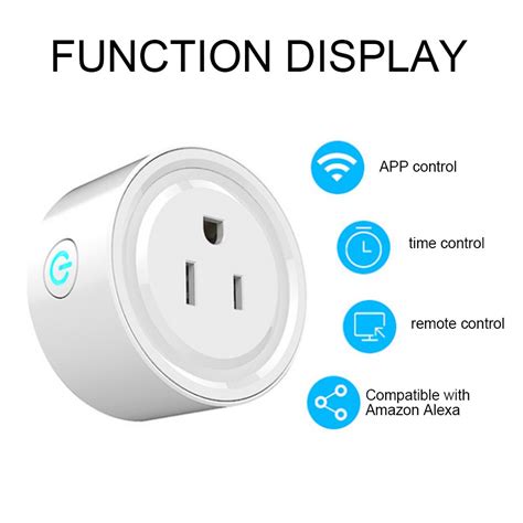 Smart Plug 10a Wifi Outlet Smart Socket Smart Life App Control Smart