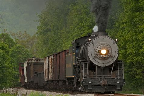 1916 Baldwin 2 8 0 From The Western Maryland Scenic Railroad At