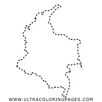 Dibujo De Colombia Para Colorear Ultra Coloring Pages