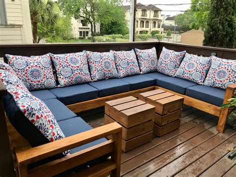 How To Build An Outdoor Sectional Sofa Resnooze Com