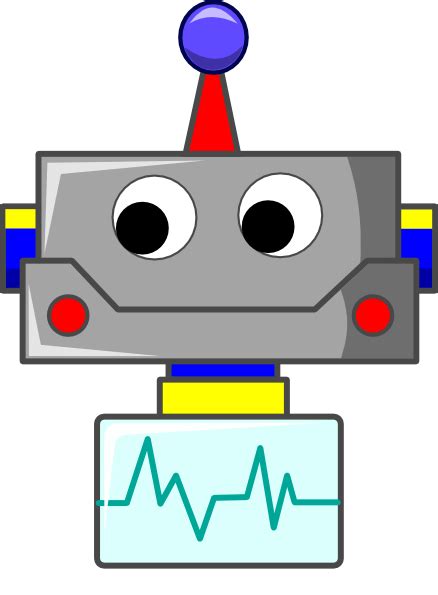 Cartoon Robot Clip Art At Vector Clip Art Online Royalty