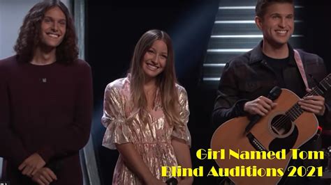 Girl Named Tom Performs Helplessly Hoping Blind Auditions 2021 Youtube
