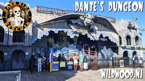 Dantes Dungeon Wildwood Njs Last Classic Dark Ride Youtube