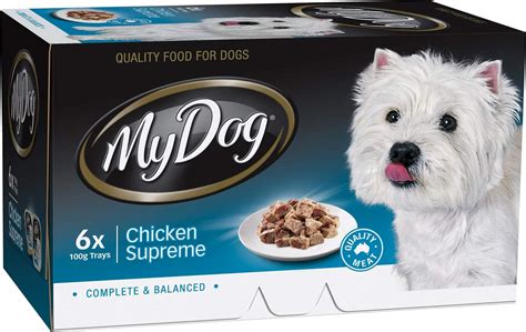 My Dog 12023 Chicken Supreme Dog Wet Food 6 X 100g Adult Small