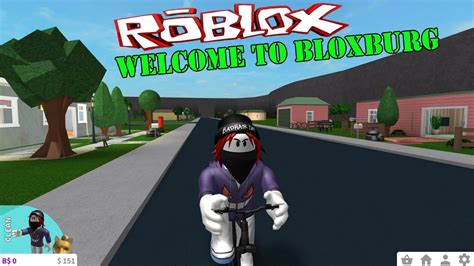 Roblox Welcome To Bloxburg Part 8 ขับจักรยานชมเมือง Youtube