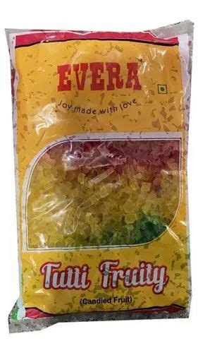 Sweet Egg Less Evera Tutti Fruity Candy Packaging Size 1kg At Rs 55