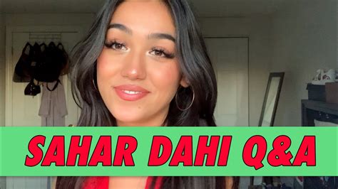 Sahar Dahi Q A Youtube