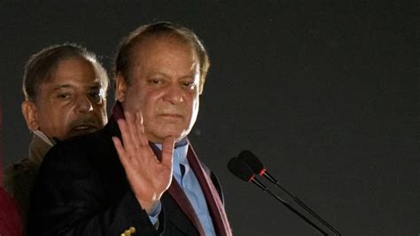 pakistan s former three time prime minister nawaz sharif returned home saturday after four years