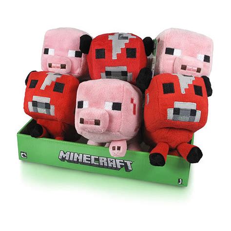 Minecraft Baby Animal 7 Inch Plush Set Entertainment Earth