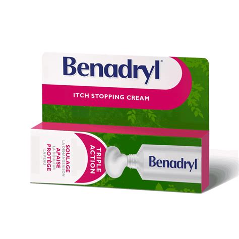 Triple Action Itch Cream Benadryl® Canada