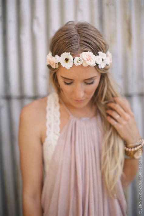 ☮ Łą √ɨƹ βǿɦèʍƹ ☮ Bohemian Wedding Headpiece Flower Headband Wedding