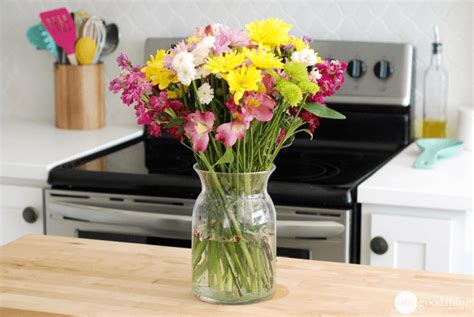 Salmon and trout swim in the clean, pure water of the rivers. How To Make Your Fresh Cut Flowers Last Longer - One Good ...