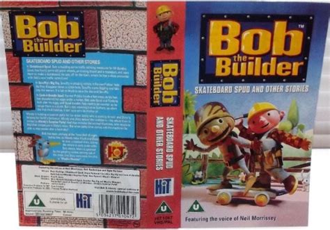 Bob The Builder Vhs Videos Scarecrow Dizzy Skateboard Spud And Other