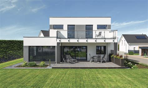 Weberhaus Einfamilienhaus Kubistisch Und Modern Flachdach