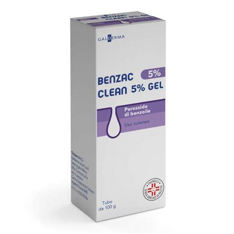 Benzac Ac Clean 5 Gel 100g 5