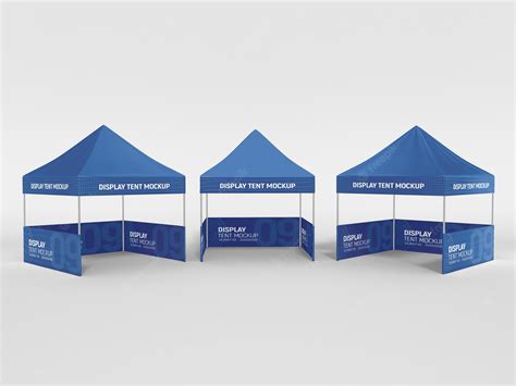 Premium Psd Advertising Display Canopy Tent Mockup