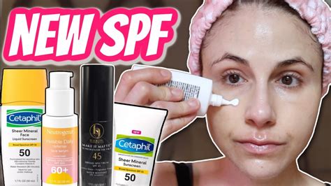 New Sunscreens From The Drugstore Dr Dray Youtube