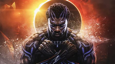 Black Panther Wakanda King 2020 Black Panther Superheroes Artwork